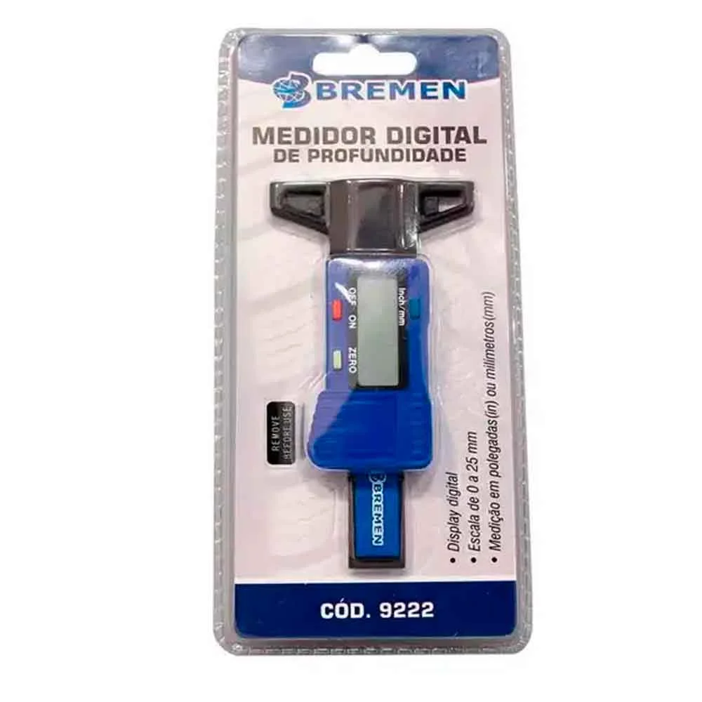 Medidor De Profundidade P/ Pneu 0 A 25 Bremen